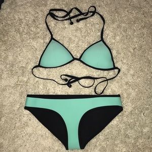 triangl turquoise set size small
